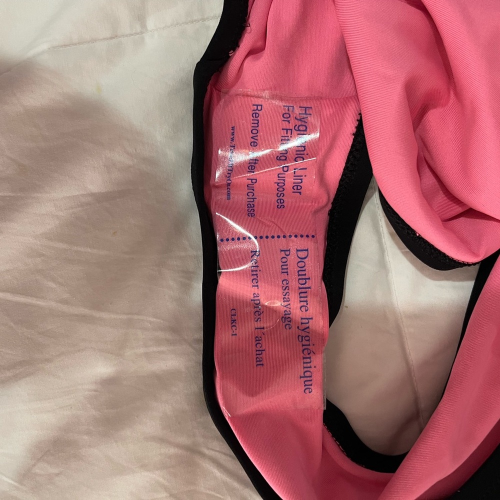 Victoria Secret Black Tie Front One Piece Large Swimsuit - Picture 5 of 6